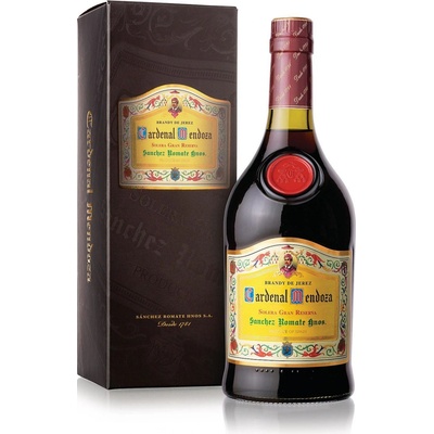 Cardenal Mendoza Brandy De Jerez Solera Grand Reserva 40% 0,7 l (karton)