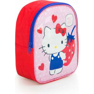 Textiel Trade Batoh ruksak HELLO KITTY mačička 24cm malý Jahoda