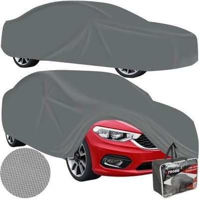 Xtrobb 25273 Ochranná plachta na auto XXL 570 x 180 x 120 cm, sivá