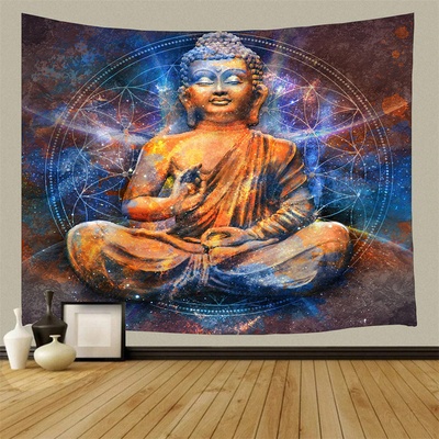 Psychedelická tapiserie Mandala 200 x 150 cm