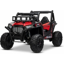 Beneo elektrické autíčko UTV 24V dvoumístné 2 x 200 W Motor Eva kola odpružené nápravy červená