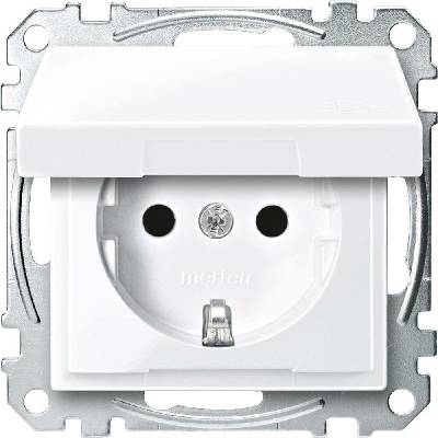 Merten zásuvka System M biela MEG2310-0325