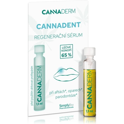 Cannaderm Cannadent regenerační sérum 1,5 ml – Hledejceny.cz