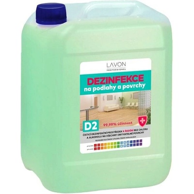 LAVON dezinfekcia na podlahy a povrchy D2 5l 9952565