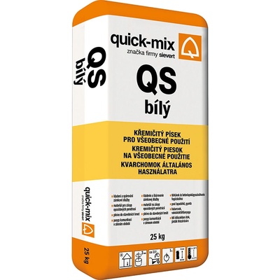 Písek zásypový křemičitý quick mix QS bílý 25 kg