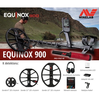 Minelab Equinox 900 dohledávačka Pro-Find 40