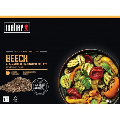 Weber 18292 Dřevěné přírodní pelety 8 kg buk