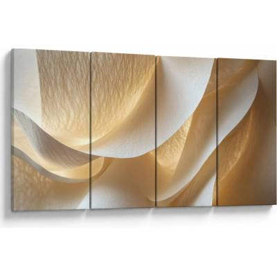 Obraz - Papírová struktura, Čtyřdílný 160x80 cm