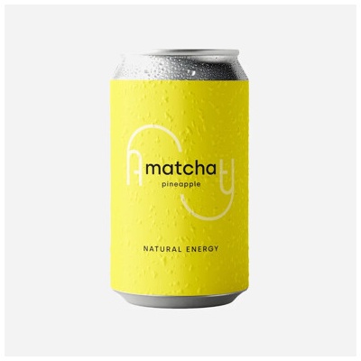 Amity Matcha ananas plech 330 ml