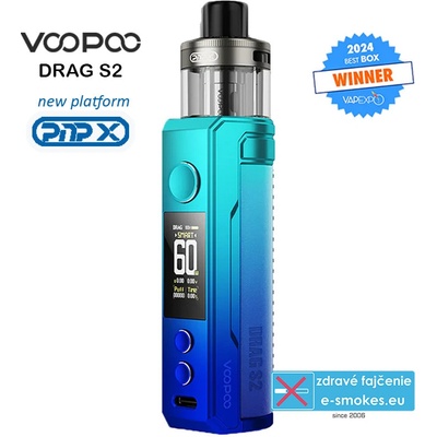 VOOPOO Drag S2 POD MOD 2500 mAh Sky Blue 1 ks