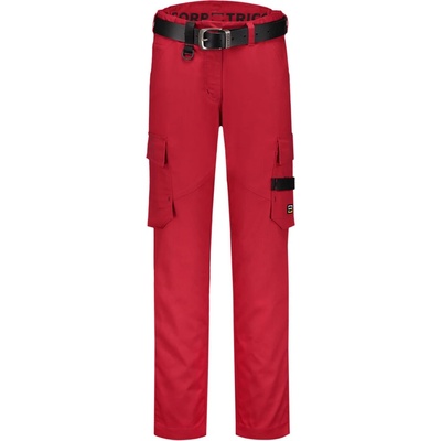Tricorp pracovní kalhoty dámské Work Pants Twill Women červená