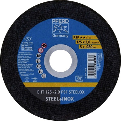 Pferd rezný kotúč rovný 125 mm 69120850 25 ks