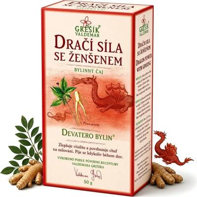 Grešík Bylinný čaj Dračí síla se ženšenem 50 g
