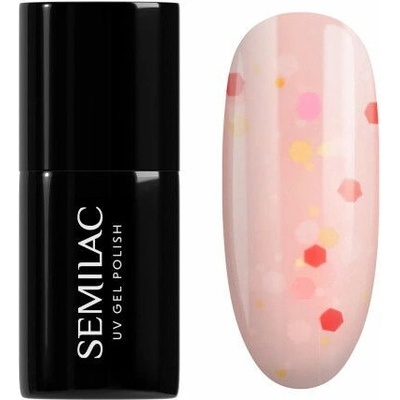 Semilac gél lak 932 Confetti Dance 7 ml