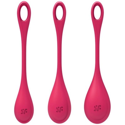 Satisfyer Yoni Power Venušiny kuličky 1 - červené