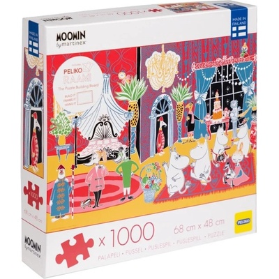 Moomin Hotel Riviera Martinex Finsko 1000 dílků