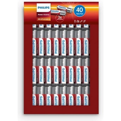 Philips Power Alkaline AA 40KS LR6P40FP/10