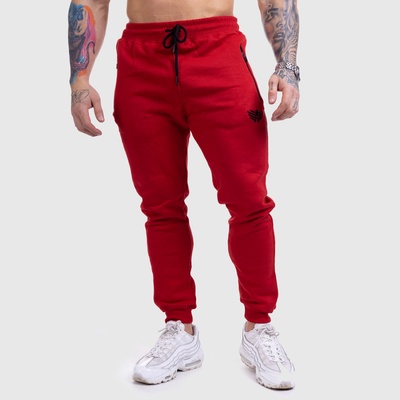 Jogger Iron Aesthetics Round červená