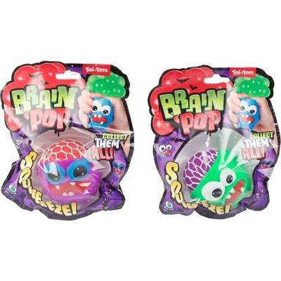 Teddies Příšera antistresová mačkací plast 7cm mix druhů