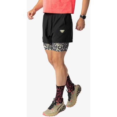 Dynafit TRAIL 2IN1 short dámske kraťasy black out/overcast