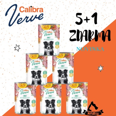 Calibra Dog Verve GF Adult Wild Boar & Beef 400 g