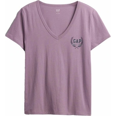 GAP V-FRCH SS FAV V GRAPHIC fialová