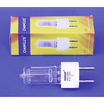 Omnilux 240V 1000W G-22 200h