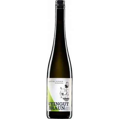 Wingut Braun Weissenkirchen 2020 Veltlínské zelené suché bílé 2019 13% 0,75 l (holá láhev)