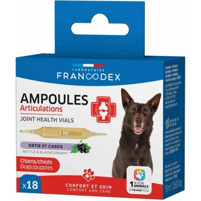 Francodex Joint Health ampulky pes štěně 18 x 1 ml