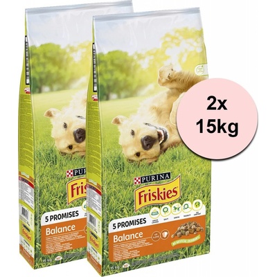Friskies Dog Balance 2 x 15 kg