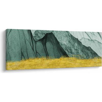 Obraz - Smaragdové hory N⁰2, jednodílný 100x40 cm