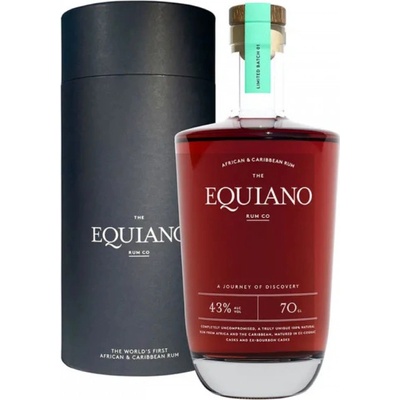 Rum Equiano 43% 0,7 l (tuba)