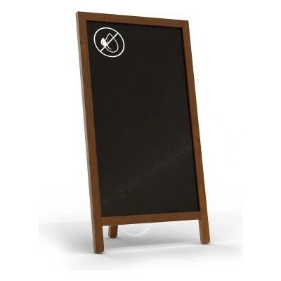 Allboards PKSIN63 Reklamní áčko s křídovou tabulí 78 x 44 cm