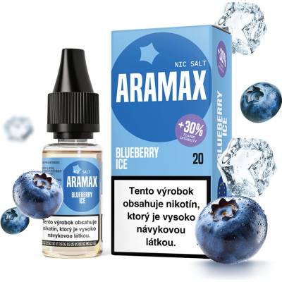 Aramax Salt Blueberry Ice 10 ml 20 mg