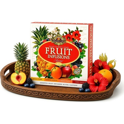 Basilur Fruit Infusions Assorted 40 ks