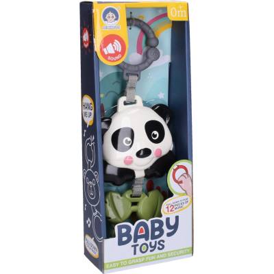 Wiky Hrajúca panda na zavesenie 29 cm