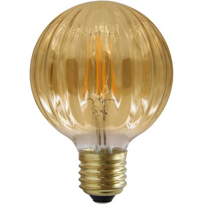 Polux 7516 LED žiarovka E27 G100 4W 38W 450lm 2700K Teplá Polux Vintage Jantár Dekor