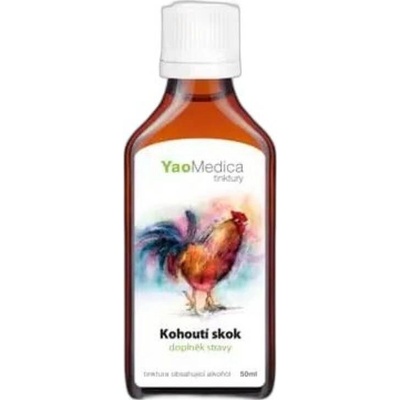 YaoMedica Kohútí skok Gu Ci Xiao Tong Pian tinktúra z čínskych bylín 50 ml