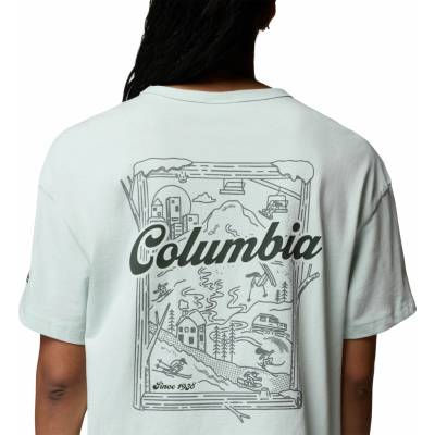 Columbia CSC Heavyweight Graphic Tee tea light/wintery excitement