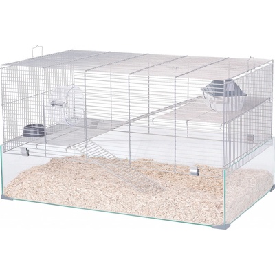 Zolux Neolife 80 se skleněným dnem šedá Klec pro hlodavce 78 x 48 x 45 cm – Hledejceny.cz