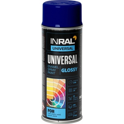 TEGRA INRAL univerzálny email v spreji 400 ml – modrá nočná (RAL 5022)