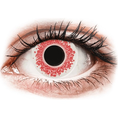Gelflex CRAZY LENS - Red Wedding - dioptrické jednodenní 2 čočky – Hledejceny.cz