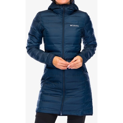 Columbia Lake 22 II Down Long Hooded Jacket collegiate navy