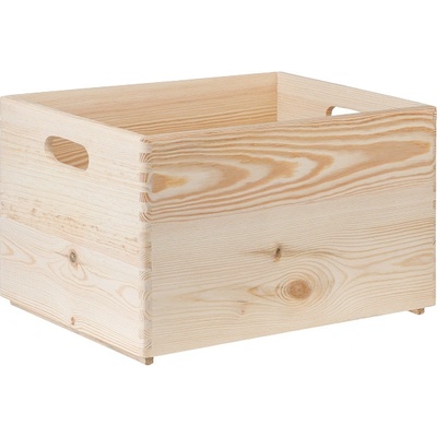 ČistéDřevo Drevený box 40 x 30 x 23 CM
