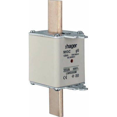 Hager Pojistková vložka NH3C 355A 500V gG (LNH3355M)