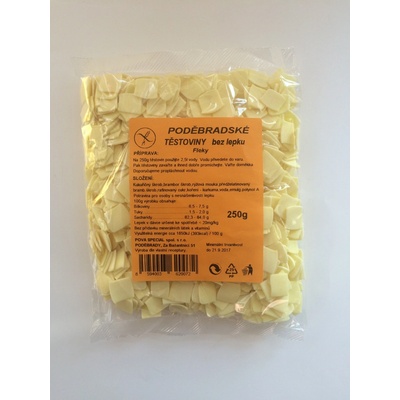 Pova Bezlepkové cestoviny fliačky 250 g