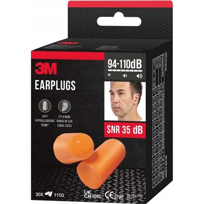 3M Špunty do uší 30 ks