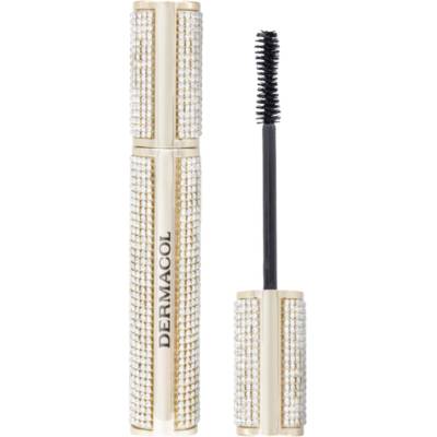 Dermacol Riasenka pre panoramatický objem a dĺžku Diamond Mascara Black 10 ml