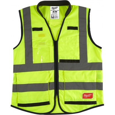 Milwaukee reflexná vesta PREMIUM Hi VISIBLE žltá