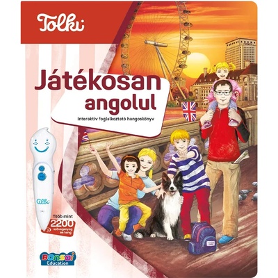 Tolki Hangos könyv - Játékosan angolul
